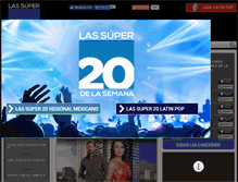 Tablet Screenshot of lassuper20.com